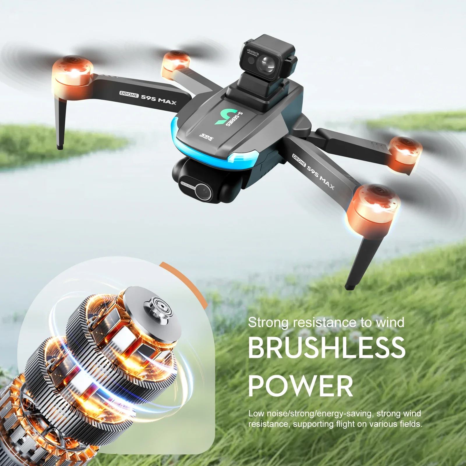 NEW S9S MAX MINI Drone 4K 2-Ax - Drone Camera Hd review and price