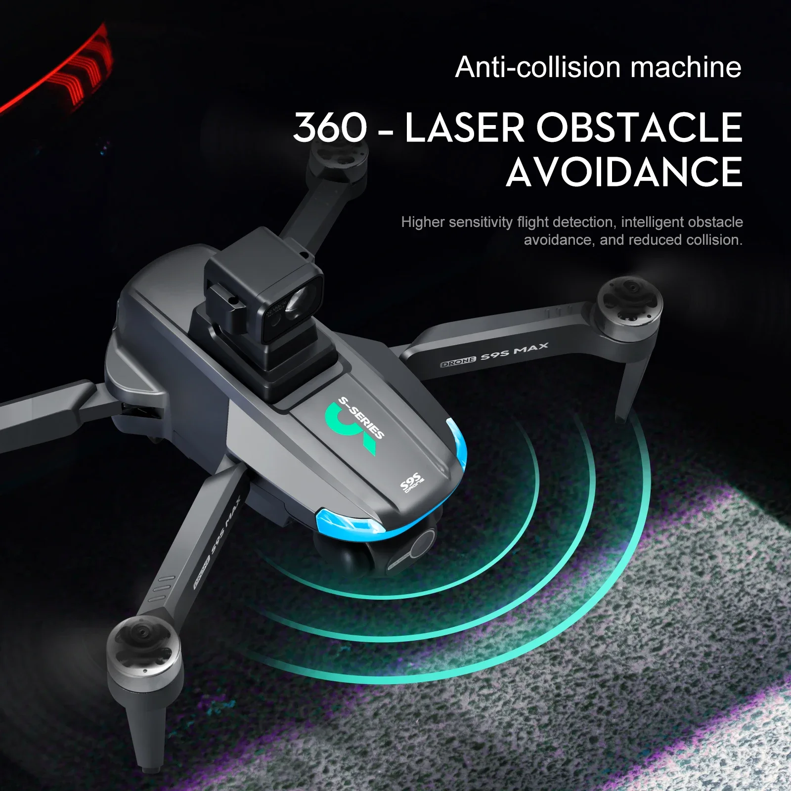NEW S9S MAX MINI Drone 4K 2-Ax - Drone Camera Hd review and price