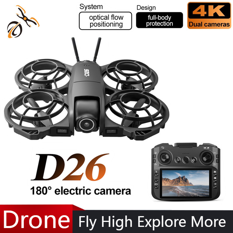 D26 Drone 4K Aerial HD 180° Ca - Drone Camera Hd review and price