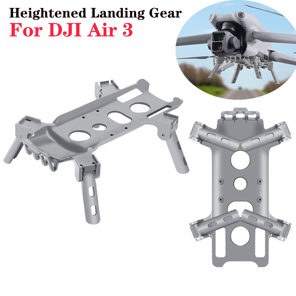 Gray Foldable Landing Gear for - Dji Drone Air 3 review and price