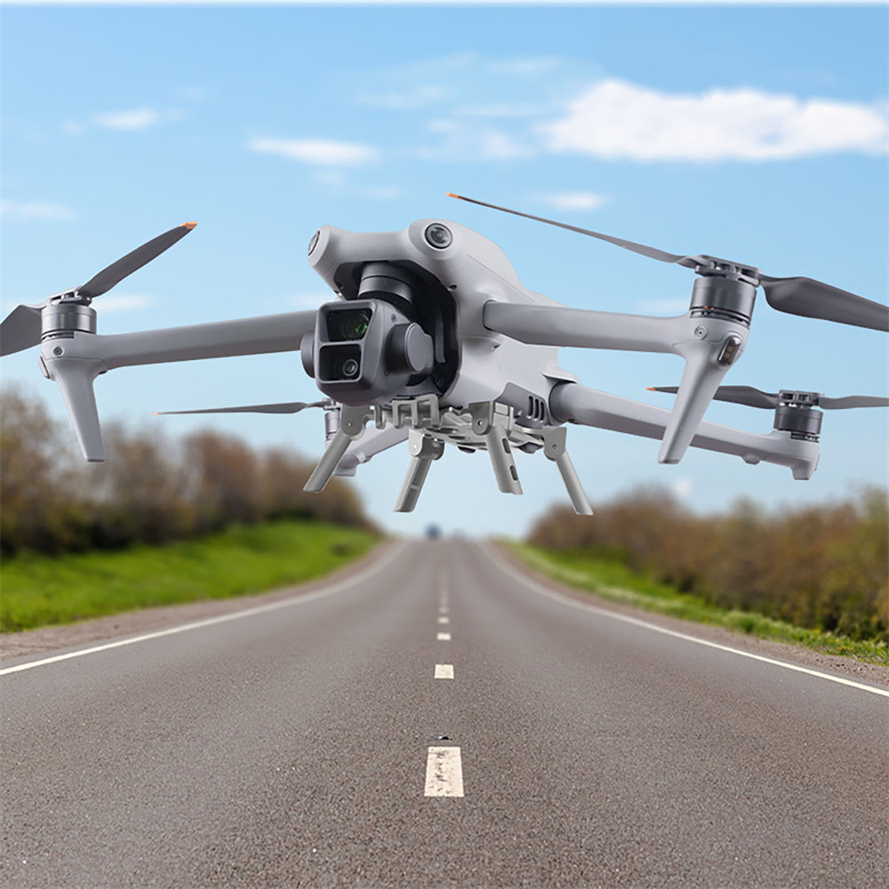 Gray Foldable Landing Gear for - Dji Drone Air 3 review and price